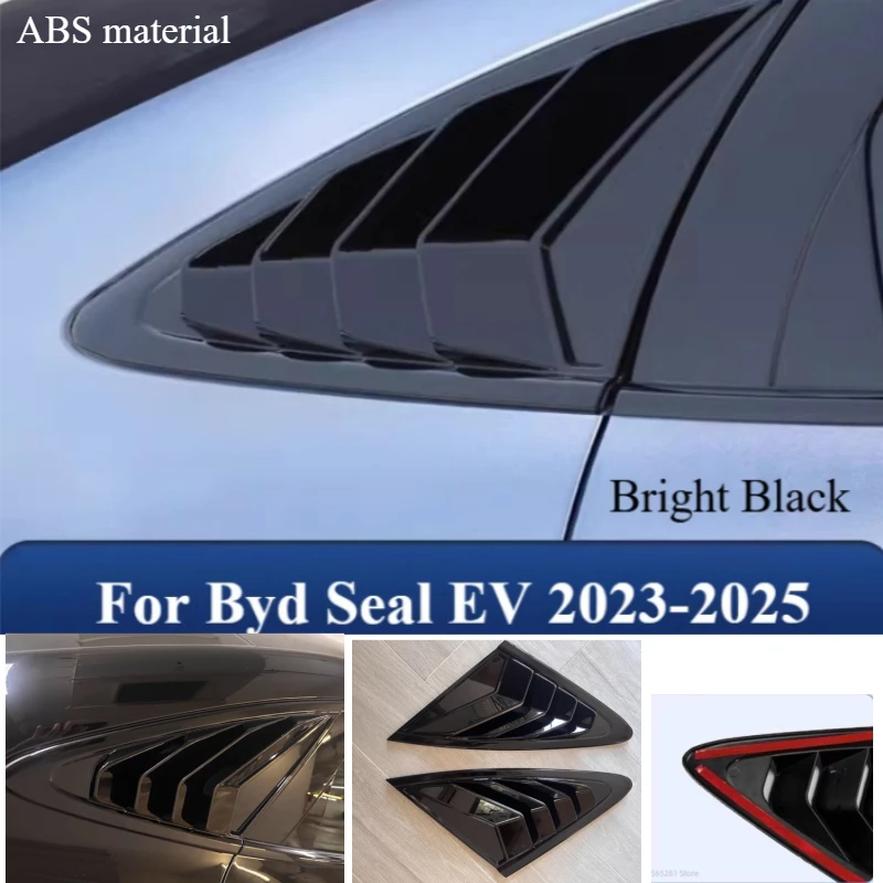 Fit For Byd Seal EV 2023-2025 Rear Window Side Vent Shutter Louver Cover Trim Car Accessories
Fit For Byd Seal EV 2023-2025 Rear Window Side Vent Shutter Louver Cover Trim Car Accessories