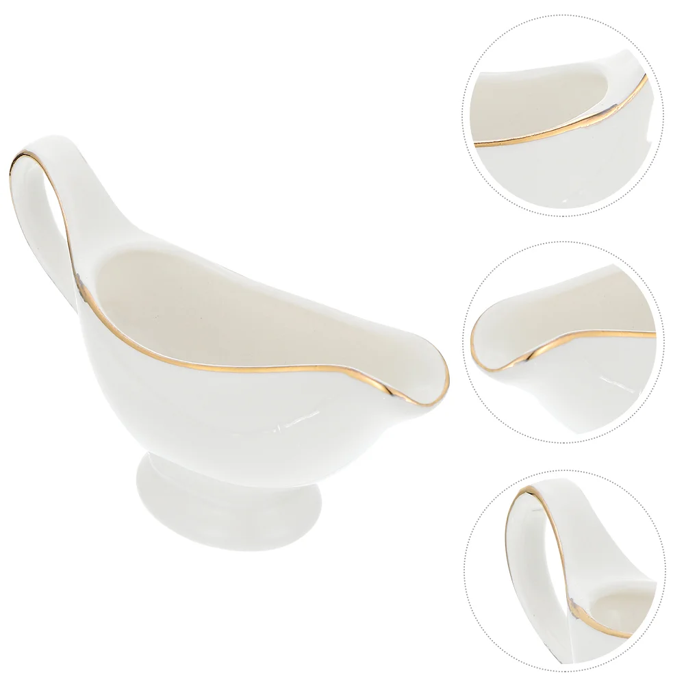 Ceramic Sauce Bucket Jug Creamer Home Gravy Boat Dinnerware Milk Glass Kitchen Container
Ceramic Sauce Bucket Jug Creamer Home Gravy Boat Dinnerware Milk Glass Kitchen Container