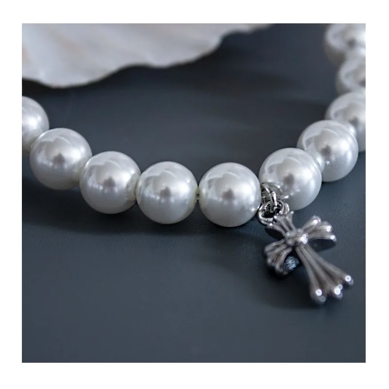 Crowe * Cross Pearl Bracelet New Year's Simple Niche Perfect Round Imitation Shijia Pearl Bracelet
Crowe * Cross Pearl Bracelet New Year's Simple Niche Perfect Round Imitation Shijia Pearl Bracelet