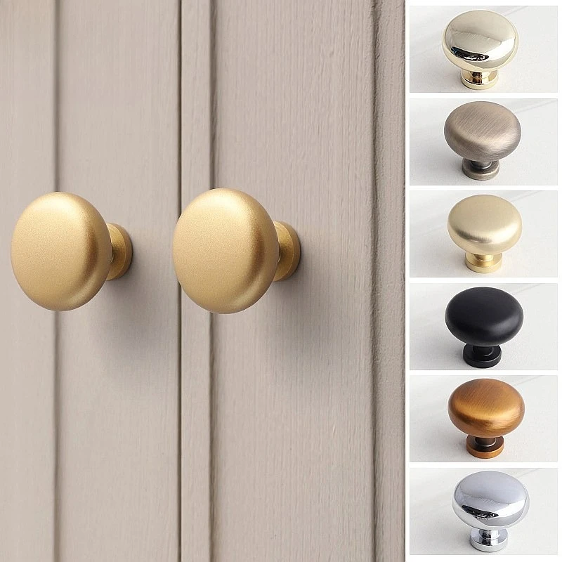 Single Hole Round Knob Solid Zinc Alloy Heavy Duty Luxury Cabinet Drawer Handle
Single Hole Round Knob Solid Zinc Alloy Heavy Duty Luxury Cabinet Drawer Handle