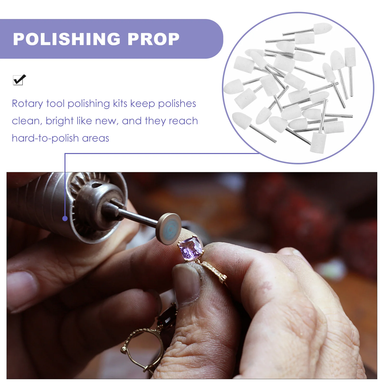 25pcs Polishing Kit Felt Heads Watch Polishing Tools Watch Jewelry Grinder Buffing Wheels Accessories S Discs
25pcs Polishing Kit Felt Heads Watch Polishing Tools Watch Jewelry Grinder Buffing Wheels Accessories S Discs