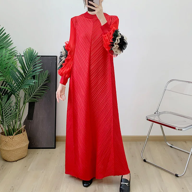 Embroidered 2024 Summer Natural Turtleneck Loose Dress Large Size Ladies Casual Long Dress New Round Neck Woman Pleated Dress
Embroidered 2024 Summer Natural Turtleneck Loose Dress Large Size Ladies Casual Long Dress New Round Neck Woman Pleated Dress