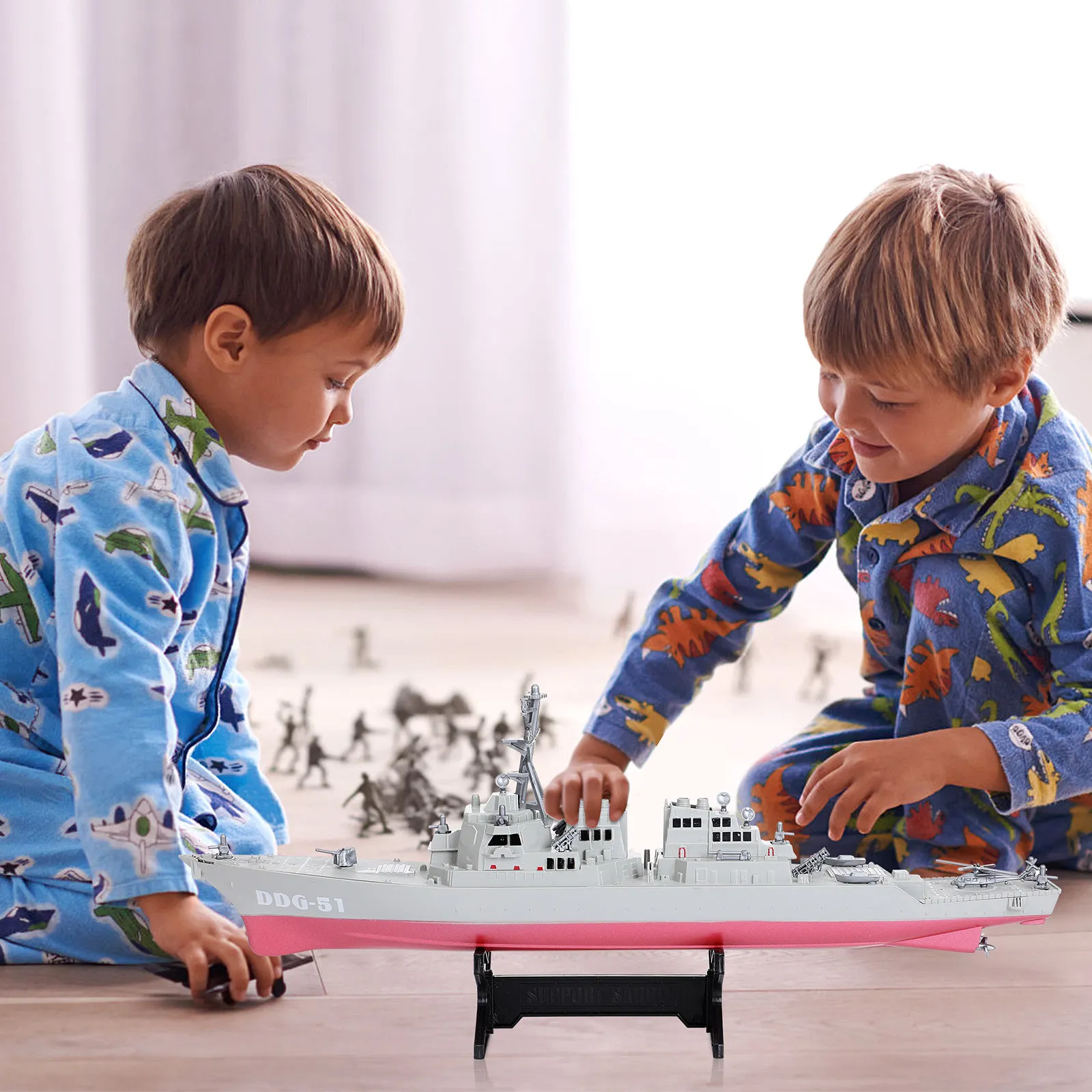 Warship Ship Creative Appearance Desktop Decoration Kids Boys Birthday Gift Simulation Vivid Outlook
Warship Ship Creative Appearance Desktop Decoration Kids Boys Birthday Gift Simulation Vivid Outlook
