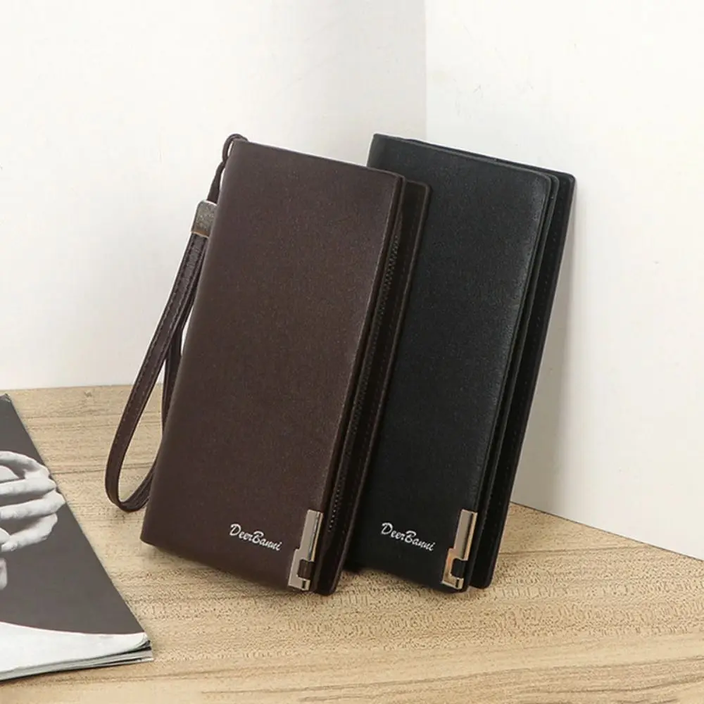 pu Leather Men's Long Wallet Large Capacity Leisure Men's Hand Bag Multi-position Durable Male Leather Purse Male
pu Leather Men's Long Wallet Large Capacity Leisure Men's Hand Bag Multi-position Durable Male Leather Purse Male