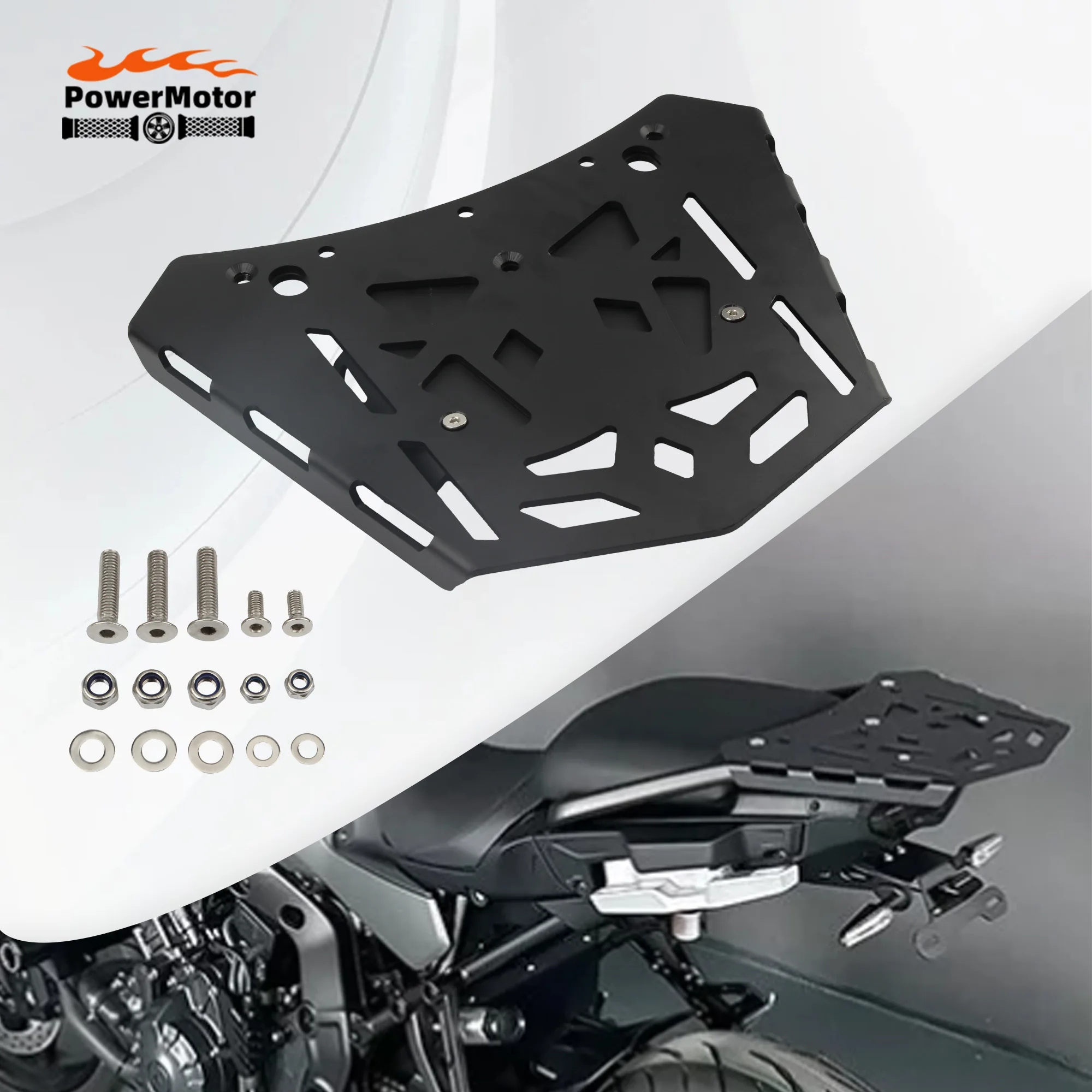 21-24 Motorcycle Rear Luggage Carrier Rack Cargo Rack Storage Box Support For YAMAHA Tracer 9GT Plus Tracer 9 /GT Tracer 9GT+
21-24 Motorcycle Rear Luggage Carrier Rack Cargo Rack Storage Box Support For YAMAHA Tracer 9GT Plus Tracer 9 /GT Tracer 9GT+