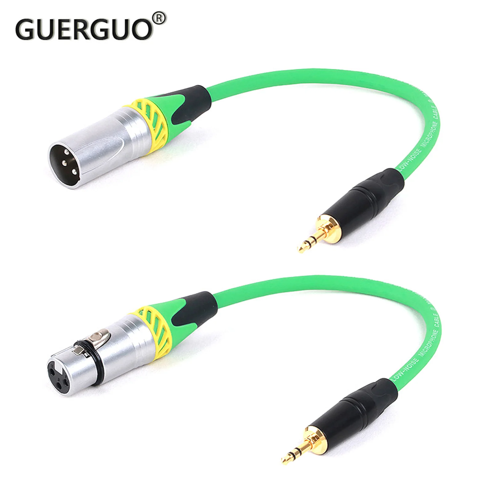 Multi-colored 3.5mm(1/8) Stereo TRS Male Jack To 3pin XLR Male/Female Mic Cable PVC Balanced for Microphone/Guitar/PA Systems
Multi-colored 3.5mm(1/8) Stereo TRS Male Jack To 3pin XLR Male/Female Mic Cable PVC Balanced for Microphone/Guitar/PA Systems