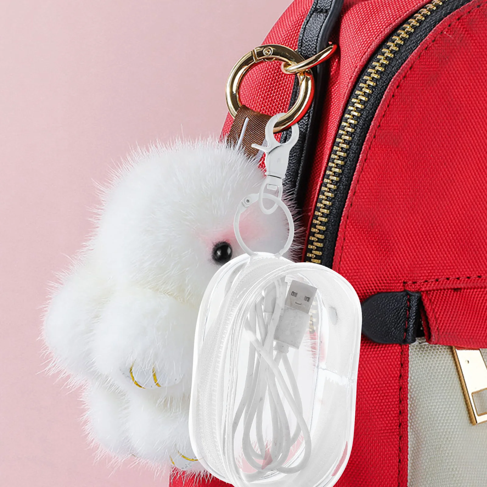 Travel Hairpin Storage Bag Black Small Items Organizer Accessories Earphone Pouch Transparent Cable Bag Durable PVC Multipurpose
Travel Hairpin Storage Bag Black Small Items Organizer Accessories Earphone Pouch Transparent Cable Bag Durable PVC Multipurpose
