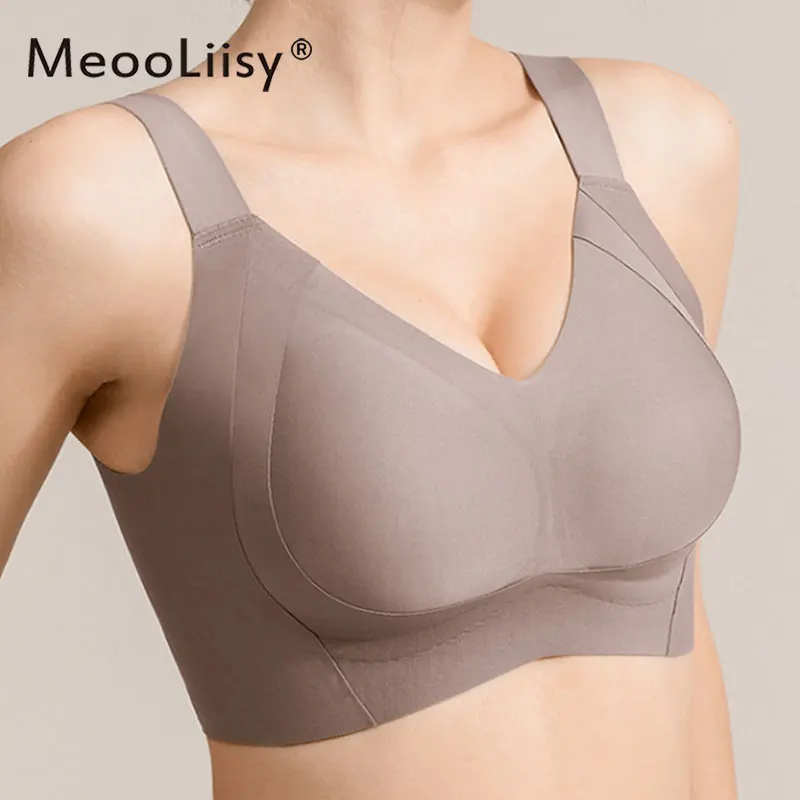 MeooLiisy Large 4XL Push Up Bra Underwear Women No Wire Full Coverage Lingerie Minimizer Thin Cup Brassiere Seamless No Show
MeooLiisy Large 4XL Push Up Bra Underwear Women No Wire Full Coverage Lingerie Minimizer Thin Cup Brassiere Seamless No Show