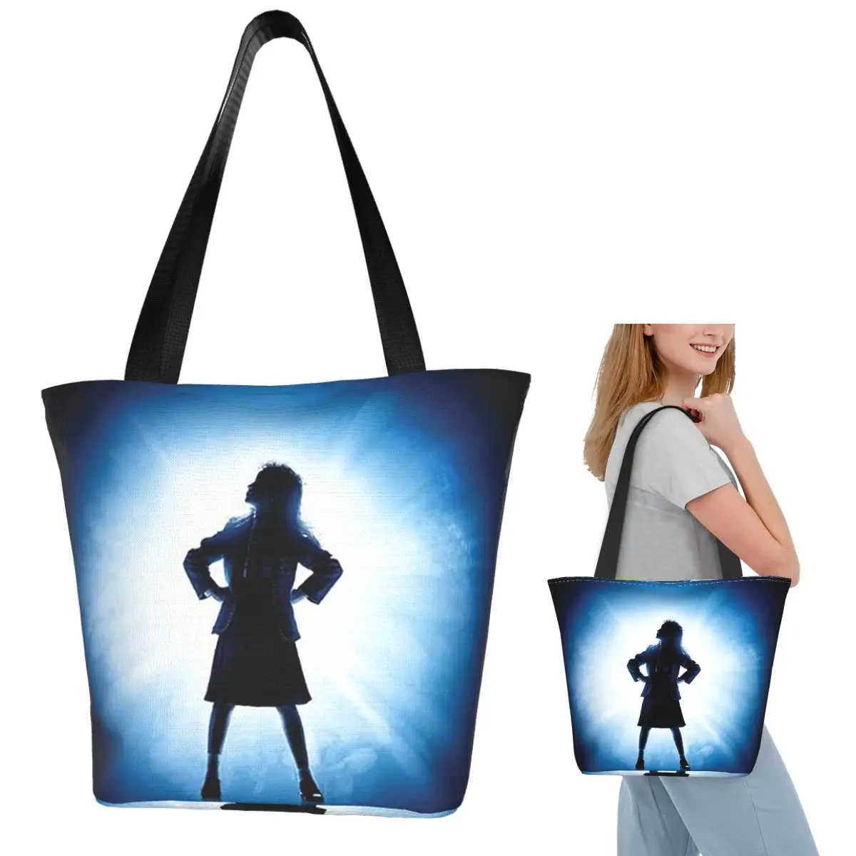 Roald Dahl Matilda The Musical Shopping Tote Bag Canvas Large Capacity Shoulder Bags Shopper Grocery Handbag for Women
Roald Dahl Matilda The Musical Shopping Tote Bag Canvas Large Capacity Shoulder Bags Shopper Grocery Handbag for Women
