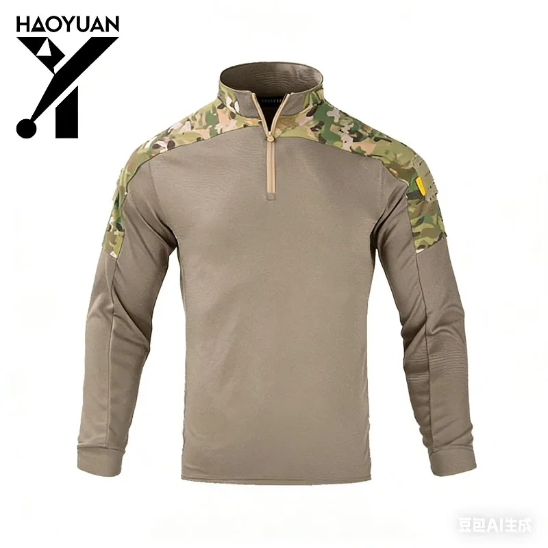 Men's Tactical Shirt Long Sleeved Workwear Spring and Autumn Army Fan Clothing Outdoor Hunting Clothing Hiking Shirt
Men's Tactical Shirt Long Sleeved Workwear Spring and Autumn Army Fan Clothing Outdoor Hunting Clothing Hiking Shirt