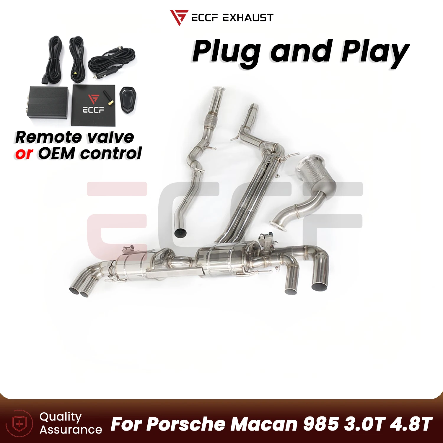 High Temperature Resistant Perfect Valvetronic Exhaust Complete exhaust system for Porsche Macan 985 3.0T 4.8T
High Temperature Resistant Perfect Valvetronic Exhaust Complete exhaust system for Porsche Macan 985 3.0T 4.8T