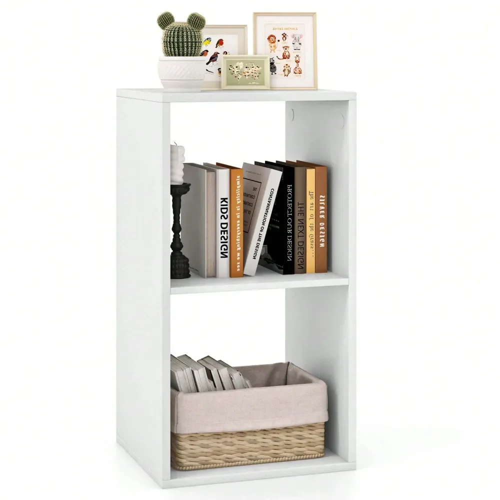 2 3Cube Bookcase Open Back Bookshelf With AntiTip Kit Modern Style Organizer
2 3Cube Bookcase Open Back Bookshelf With AntiTip Kit Modern Style Organizer