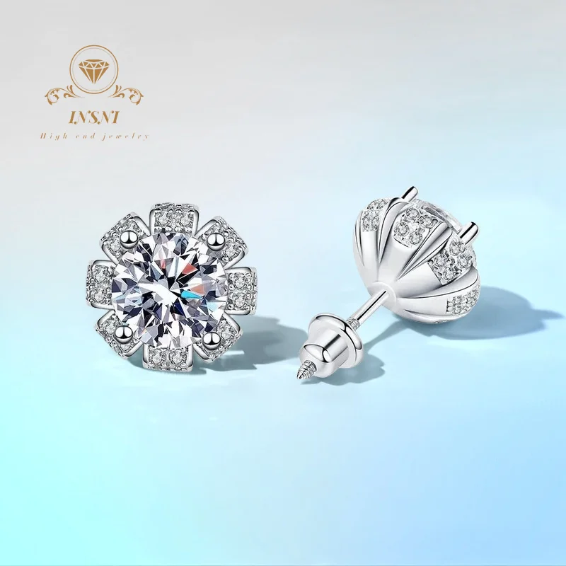 1Ct D Color Floral Tapered Moissanite Threaded Studs S925 Silver Secure Fit Bullet Backs GBA Certified Jewelry Gift for Women
1Ct D Color Floral Tapered Moissanite Threaded Studs S925 Silver Secure Fit Bullet Backs GBA Certified Jewelry Gift for Women
