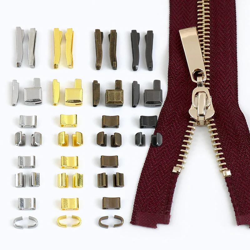 Meetee 20Sets 3# 5# 8# 10# Metal Zipper Sliders End Stopper for Sewing Zippers Non-slip U Zips Tail Lock Zip Repair Accessories
Meetee 20Sets 3# 5# 8# 10# Metal Zipper Sliders End Stopper for Sewing Zippers Non-slip U Zips Tail Lock Zip Repair Accessories