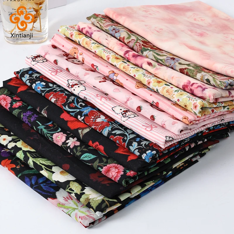 0.5/1/3/5M Rayon Vintage Floral Fabric with Print By Meters Korean Style Handmade Girl's Skirt, Bow Hair Accessories DIY Sewing
0.5/1/3/5M Rayon Vintage Floral Fabric with Print By Meters Korean Style Handmade Girl's Skirt, Bow Hair Accessories DIY Sewing