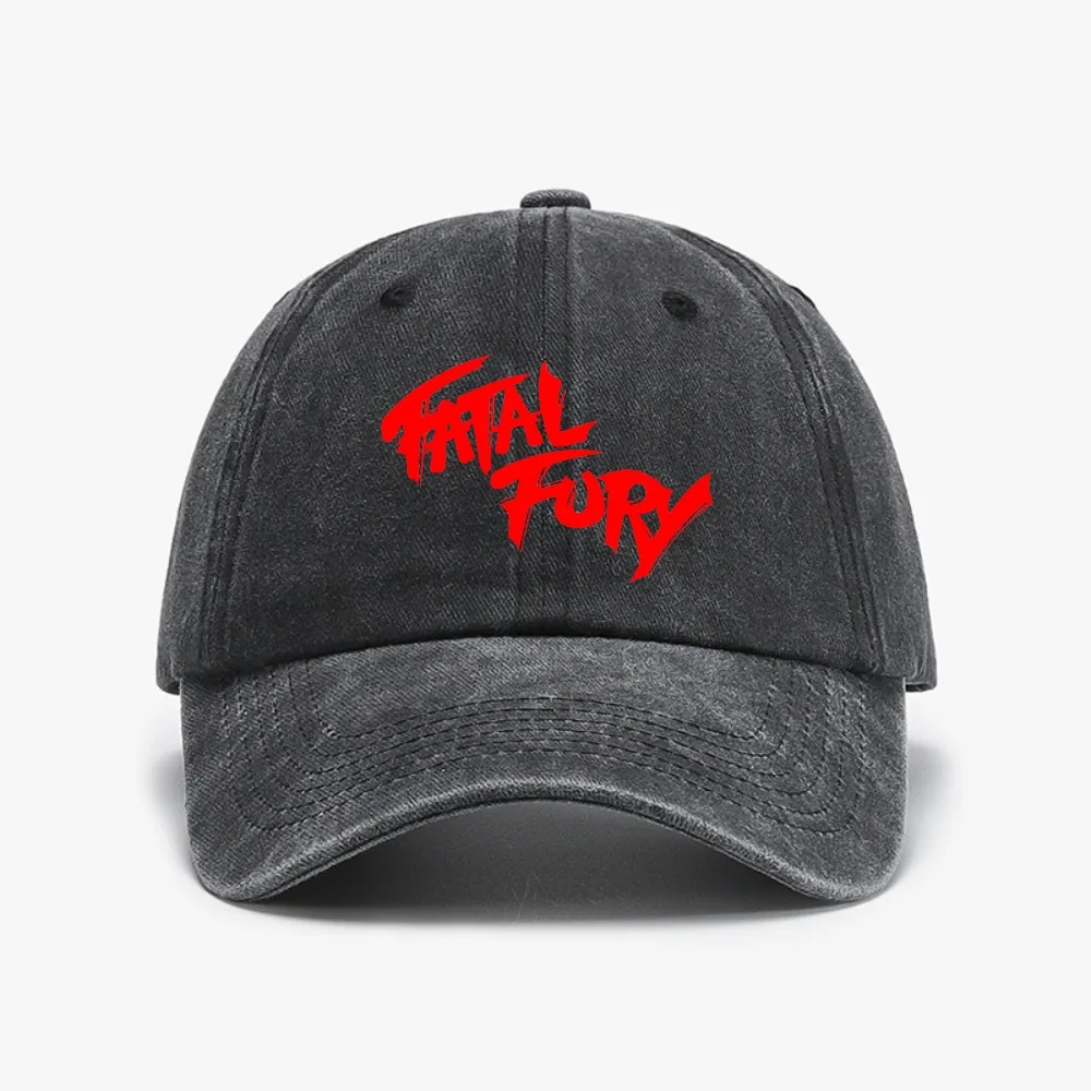 FURY FATAL Hat The King of Fighters baseball cap Vintage style Washed Soft top denim hat unisex adjustable Sunscreen cowboy Hat
FURY FATAL Hat The King of Fighters baseball cap Vintage style Washed Soft top denim hat unisex adjustable Sunscreen cowboy Hat