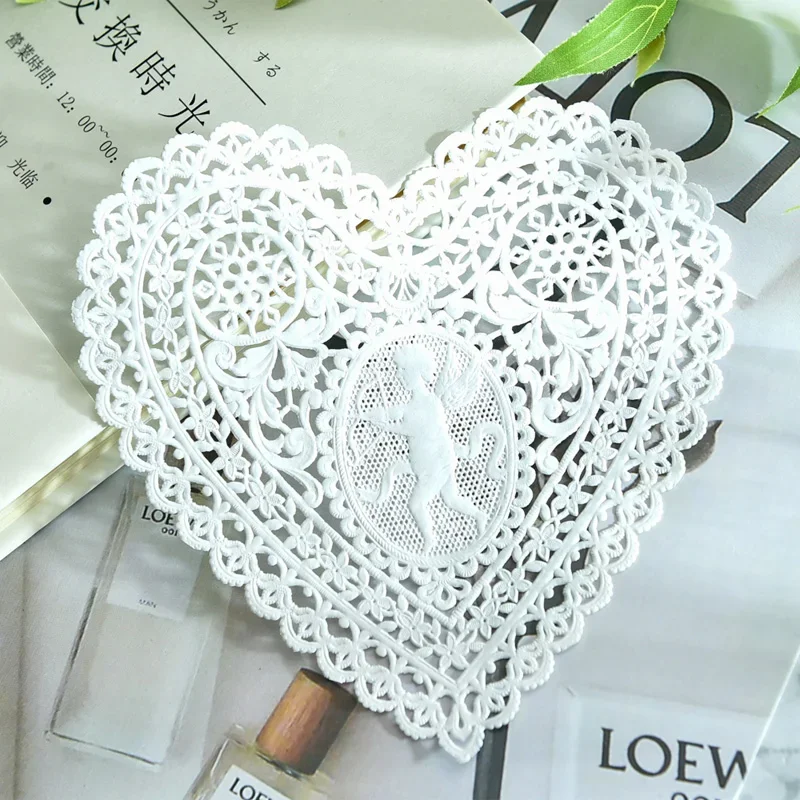 3 Pcs Heart Lace Edge Craft Paper Junk Journal Ephemera Angel Lace DIY Album Craft Paper Scrapbooking Material Paper Packs
3 Pcs Heart Lace Edge Craft Paper Junk Journal Ephemera Angel Lace DIY Album Craft Paper Scrapbooking Material Paper Packs