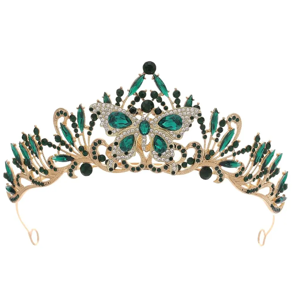 Butterfly Queen Crown for Women - Rhinestone Crowns for Wedding Bridal Prom Hair Accessories Halloween Headwear
Butterfly Queen Crown for Women - Rhinestone Crowns for Wedding Bridal Prom Hair Accessories Halloween Headwear
