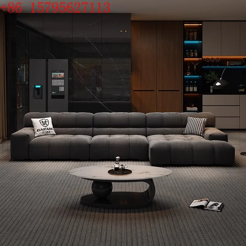 Italian minimalist living room sofa technology matte cloth sofa cat claw fabric sofa
Italian minimalist living room sofa technology matte cloth sofa cat claw fabric sofa