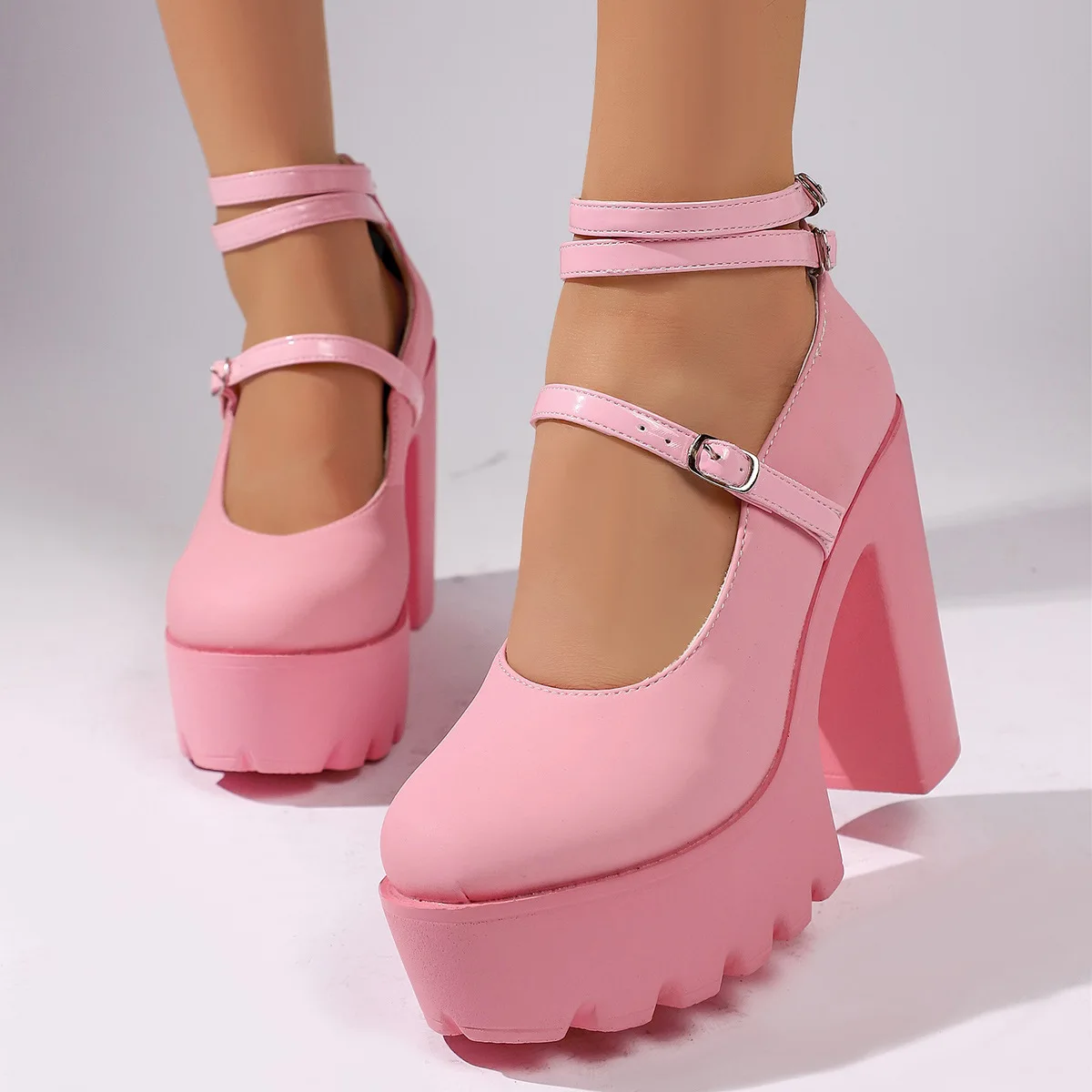 Women's European American Fashion Thick Sole High Heels 2026 Sexy Banquet Stilettos Comfortable Chunky Heel Pointed Toe
Women's European American Fashion Thick Sole High Heels 2026 Sexy Banquet Stilettos Comfortable Chunky Heel Pointed Toe