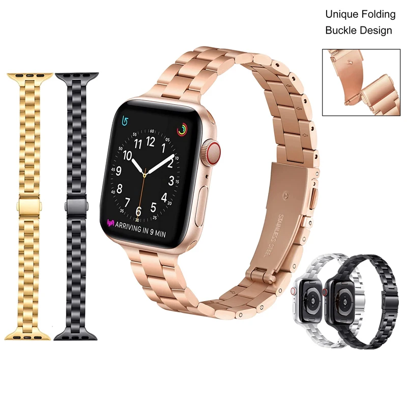 Женский тонкий металлический браслет из нержавеющей стали для Apple watch Series Ultra 49 мм 45 мм 41 мм 38 42 40 44 мм, браслет
Женский тонкий металлический браслет из нержавеющей стали для Apple watch Series Ultra 49 мм 45 мм 41 мм 38 42 40 44 мм, браслет