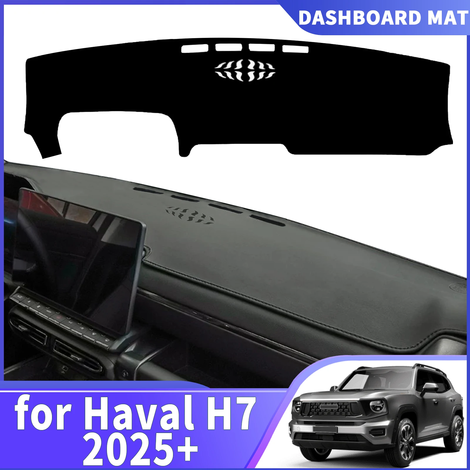 fit for Haval H7 2025 2026 LHD Dashmat Accessories Dashboard Cover Pad DashMat Sunshade Protective Carpet Car Leather
fit for Haval H7 2025 2026 LHD Dashmat Accessories Dashboard Cover Pad DashMat Sunshade Protective Carpet Car Leather