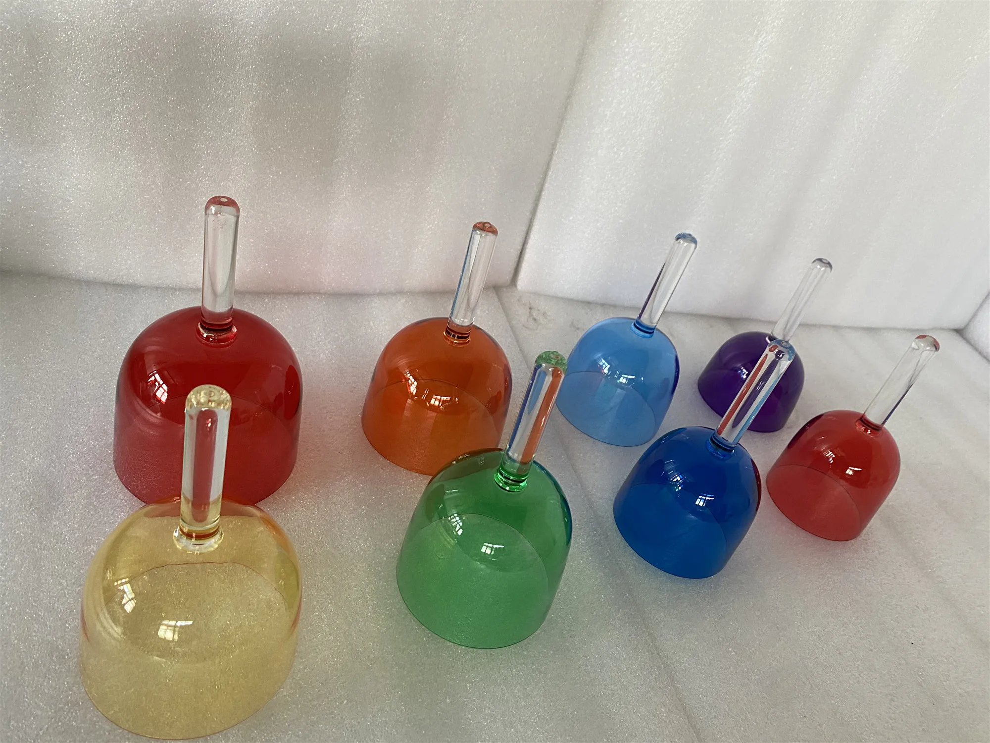 8pcs Solfeggio Harmonics crystal singing bowls with chakras colors 396HZ /417HZ/528HZ/639HZ*2/741HZ/852HZ/963HZ
8pcs Solfeggio Harmonics crystal singing bowls with chakras colors 396HZ /417HZ/528HZ/639HZ*2/741HZ/852HZ/963HZ