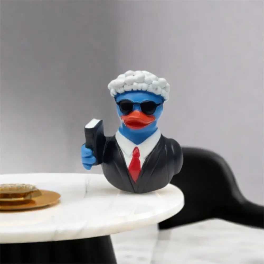 Crafts Resin Duck Statue Ornament Cute Cartoon Animal Sculpture Waterproof Creative Miniatures Figurine Living Room
Crafts Resin Duck Statue Ornament Cute Cartoon Animal Sculpture Waterproof Creative Miniatures Figurine Living Room