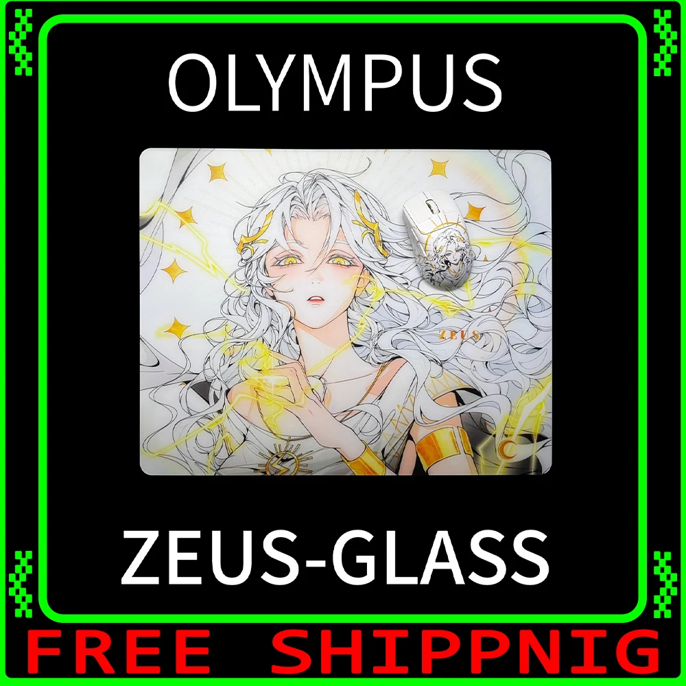 OLYMPLEX ZEUS GLASS Mousepad FPS Durable Smoothness Gaming Glass Mouse Pad Skidproof For APEX CSGO Valorant Pc Accessories Gifts
OLYMPLEX ZEUS GLASS Mousepad FPS Durable Smoothness Gaming Glass Mouse Pad Skidproof For APEX CSGO Valorant Pc Accessories Gifts
