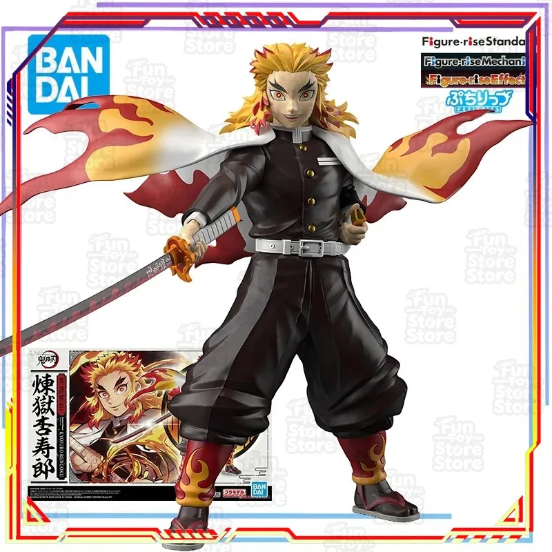 BANDAI Demon Slayer Figure-rise Standard Kyojuro Rengoku Anime Action Figure Assembly Model Collectible Toy Official Licensed
BANDAI Demon Slayer Figure-rise Standard Kyojuro Rengoku Anime Action Figure Assembly Model Collectible Toy Official Licensed