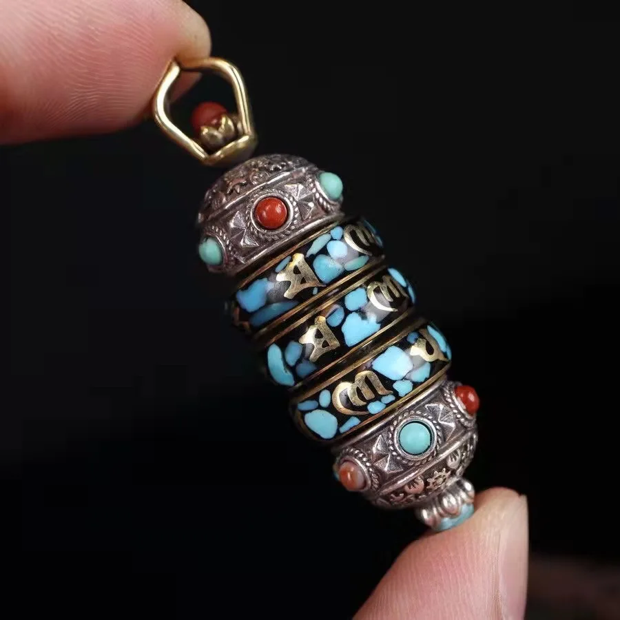 New Arrival Six Character Great Ming Mantra Bead Necklace Women Jewelry Blessing Prayer Wheel Pendant Men Choker Accessories
New Arrival Six Character Great Ming Mantra Bead Necklace Women Jewelry Blessing Prayer Wheel Pendant Men Choker Accessories