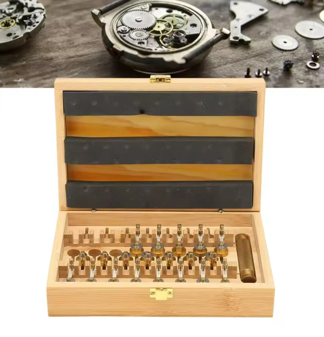 Watch Mainspring Winder Set Watch Mainspring Winder Wristwatch Repairing Professional Winding Tool Accessory Watch Winder Handle
Watch Mainspring Winder Set Watch Mainspring Winder Wristwatch Repairing Professional Winding Tool Accessory Watch Winder Handle