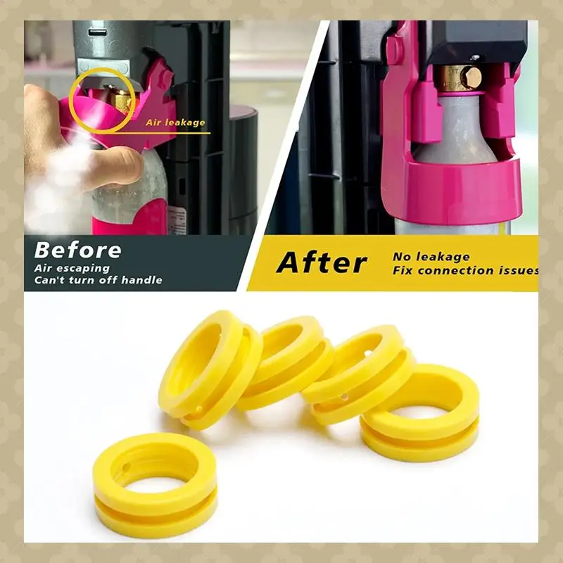 AB45 1 Piece Soda Machine Co2 Cylinder Exchange Carbonator Gaskets Ring For New Soda Maker & Pink Cylinder
AB45 1 Piece Soda Machine Co2 Cylinder Exchange Carbonator Gaskets Ring For New Soda Maker & Pink Cylinder