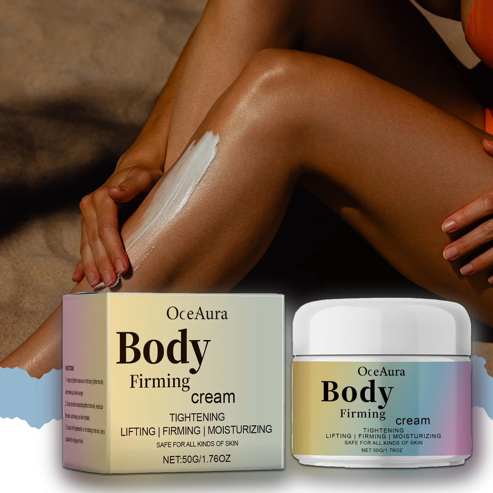 50 г. Увлажняющий крем для подтяжки кожи тела и шеи, укрепляющий и лифтинговый крем, улучшает состояние дряблой кожи, корректирует форму талии и живота.
50 г. Увлажняющий крем для подтяжки кожи тела и шеи, укрепляющий и лифтинговый крем, улучшает состояние дряблой кожи, корректирует форму талии и живота.