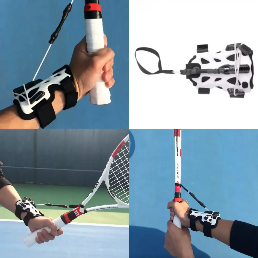 WAP01 Plastic Tennis Fixed Wrist Trainer Single Practice Tennis Swing Trainer Beginner Ball Training Device Portable Sports
WAP01 Plastic Tennis Fixed Wrist Trainer Single Practice Tennis Swing Trainer Beginner Ball Training Device Portable Sports