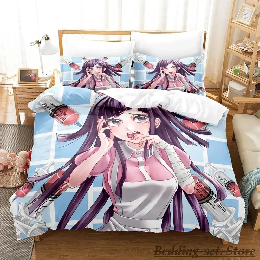 Danganronpa V3 Bedding Set Cartoon Anime three-piece set Adult Kid Bedroom Duvetcover Sets Y2k Girls comforter bedding sets
Danganronpa V3 Bedding Set Cartoon Anime three-piece set Adult Kid Bedroom Duvetcover Sets Y2k Girls comforter bedding sets