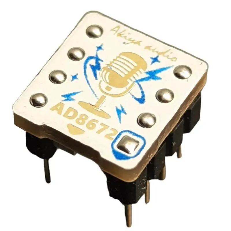 A97I-AD8672 Op-Amp Exclusive Design, Ultimate Fidelity Monitoring Special Edition
A97I-AD8672 Op-Amp Exclusive Design, Ultimate Fidelity Monitoring Special Edition