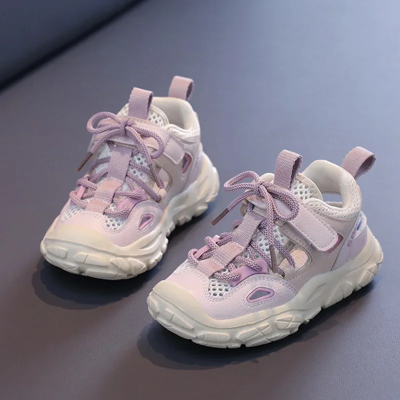Children Running Shoes Mesh Breathable Students Sports Sandals Thick Soft Sole 2025 Summer New Fashion Kids Sneakers Non-slip
Children Running Shoes Mesh Breathable Students Sports Sandals Thick Soft Sole 2025 Summer New Fashion Kids Sneakers Non-slip