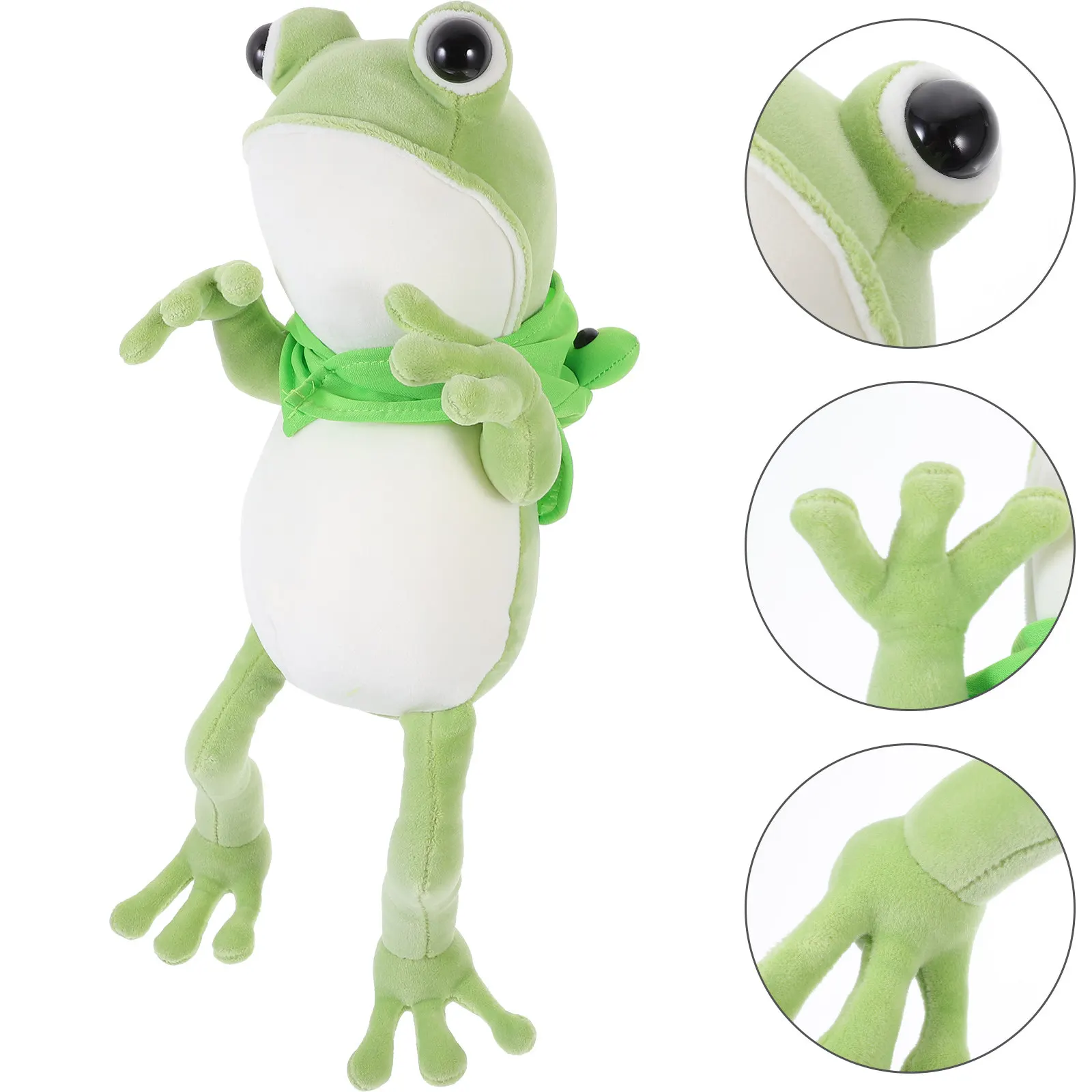 Adorable Frog Stuffed Animal Soft PP Cotton Interior Decor for Bedroom Living Room Office Car Nursery Home Decoration Cute
Adorable Frog Stuffed Animal Soft PP Cotton Interior Decor for Bedroom Living Room Office Car Nursery Home Decoration Cute