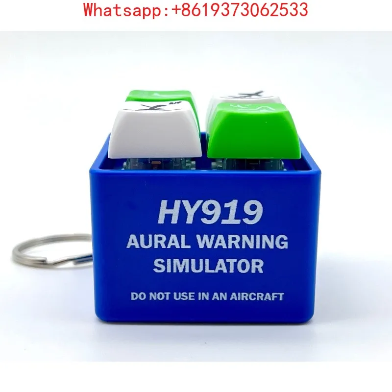 C919 Aircraft Warning Sound Passenger Keychain Keychain Fun Alarm Sound Aviation Merchandise Gift Pendant Gift
C919 Aircraft Warning Sound Passenger Keychain Keychain Fun Alarm Sound Aviation Merchandise Gift Pendant Gift