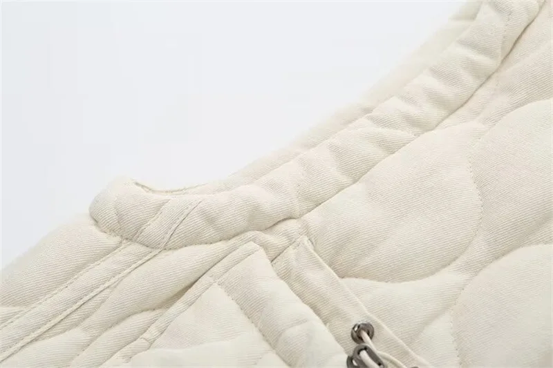 Female Streetwear Women Pocket Cotton Jacket Vest Sleeveless Stand Neck Zipper Waistcoat Loose
Female Streetwear Women Pocket Cotton Jacket Vest Sleeveless Stand Neck Zipper Waistcoat Loose