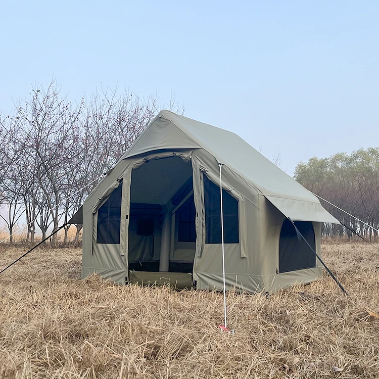 Tom AutoUnistrengh Custom Camping air Tent Outdoor Luxury Canvas Glamping Inflatable Safari Tent
Tom AutoUnistrengh Custom Camping air Tent Outdoor Luxury Canvas Glamping Inflatable Safari Tent