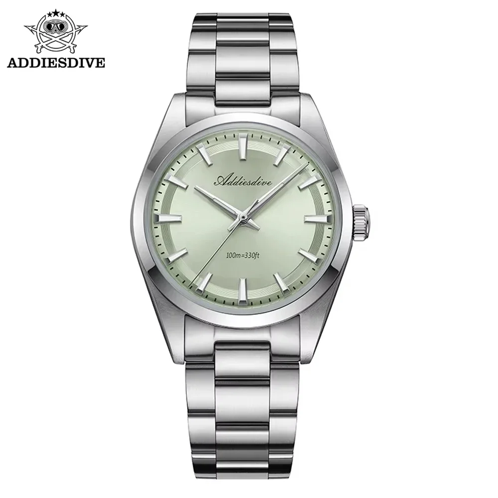ADDIESDIVE AD2066 36mm Watches BGW9 Luminous 10Bar Diving Stainless Steel Bubble Mirror Glass VH31 Quartz Watch
ADDIESDIVE AD2066 36mm Watches BGW9 Luminous 10Bar Diving Stainless Steel Bubble Mirror Glass VH31 Quartz Watch
