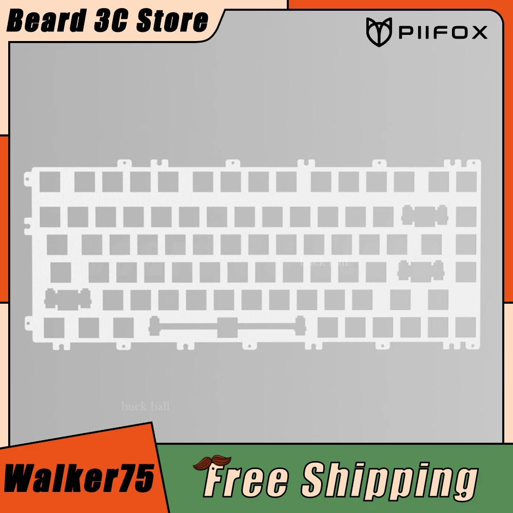 Установочная пластина PIIFOX Walker75 FR4, полинозическая установочная пластина, персонализированная игровая механическая клавиатура для ПК
Установочная пластина PIIFOX Walker75 FR4, полинозическая установочная пластина, персонализированная игровая механическая клавиатура для ПК