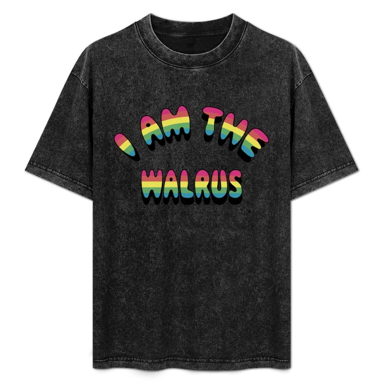I Am The Walrus T-Shirt Big and Tall Crew Neck Tee
I Am The Walrus T-Shirt Big and Tall Crew Neck Tee