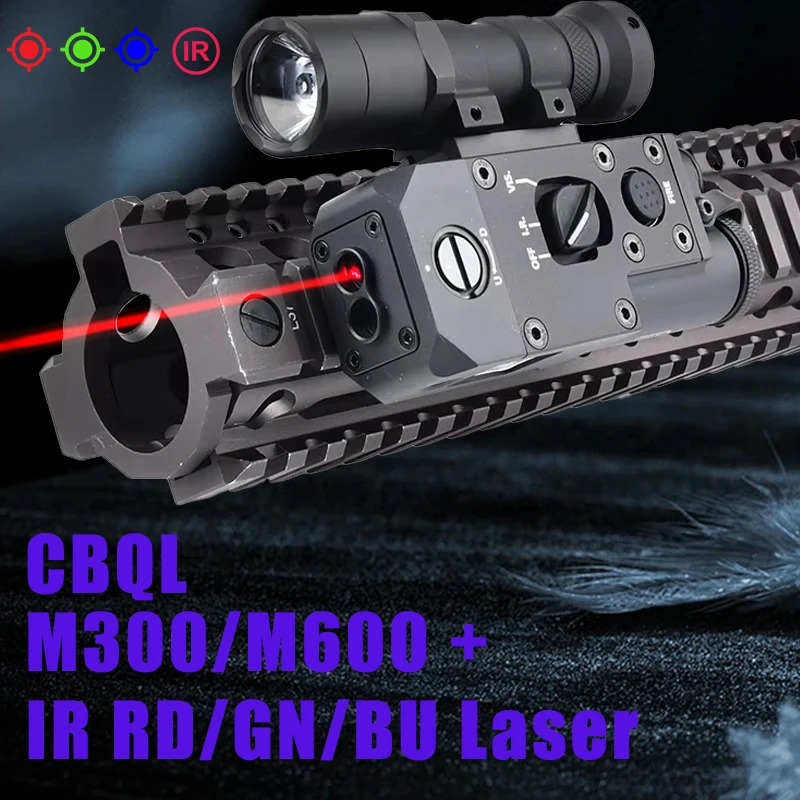 CQBL Metal IR Version Red Dot Indicator M300 M600 Flashlight White LED With Dual Fuction Switch Airsoft Hunting Scout
CQBL Metal IR Version Red Dot Indicator M300 M600 Flashlight White LED With Dual Fuction Switch Airsoft Hunting Scout