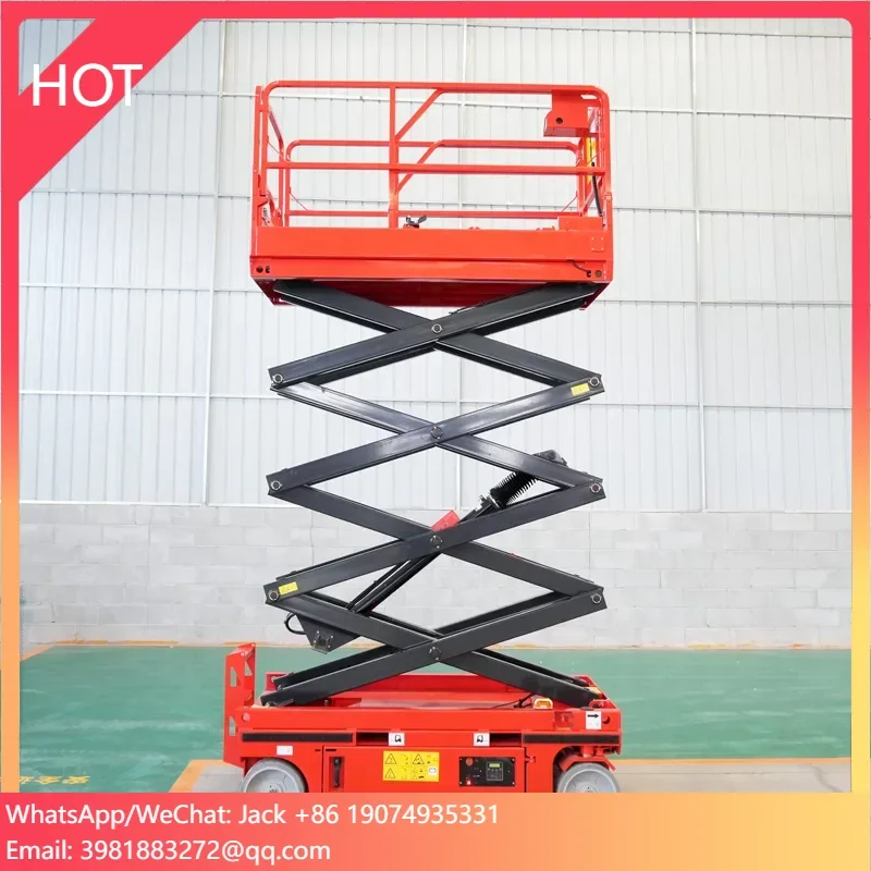 Customized Lifting Height Small Lifting Platform For Construction Mobile 6m-14m Self Propelled Lift Platform
Customized Lifting Height Small Lifting Platform For Construction Mobile 6m-14m Self Propelled Lift Platform