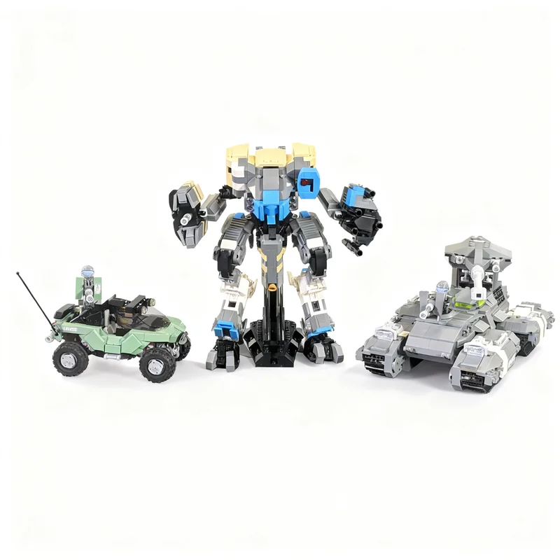 1017PCS MOC Military Vehicle Scorpion Tank Model DIY Creative Ideas Toy Assembly Puzzle Gift Building Bricks Holiday Gifts
1017PCS MOC Military Vehicle Scorpion Tank Model DIY Creative Ideas Toy Assembly Puzzle Gift Building Bricks Holiday Gifts