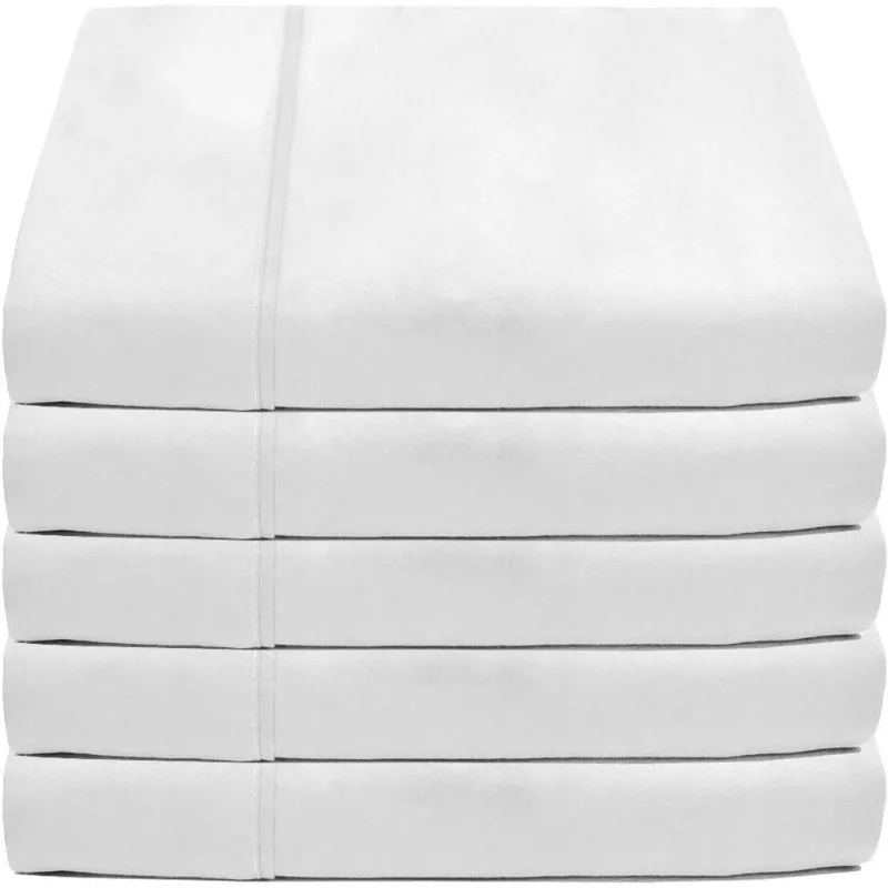 Удлиненный плоский лист - Premium 1800 UltraSoft Top Sheet Hotel Luxury Double Brushed Easy Care Twin/Twin XL, 5 шт.
Удлиненный плоский лист - Premium 1800 UltraSoft Top Sheet Hotel Luxury Double Brushed Easy Care Twin/Twin XL, 5 шт.