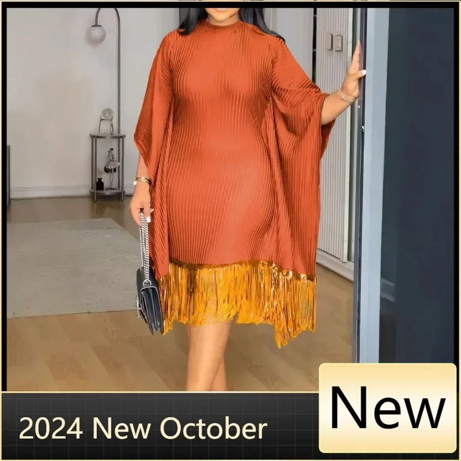 Customized African Dresses For Women Elegant Dashiki 2025 Spring Autumn Tassel Sequin Dress Ladies Traditional Africa Clothing F
Customized African Dresses For Women Elegant Dashiki 2025 Spring Autumn Tassel Sequin Dress Ladies Traditional Africa Clothing F
